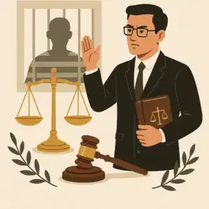 دور المحامي الجنائي في تحقيق العدالة وحماية حقوق المتهم